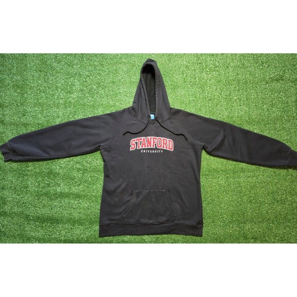 Champion Stanford University Hoodie Black Future Friendly (Men's XXL) - Picture 2 of 15